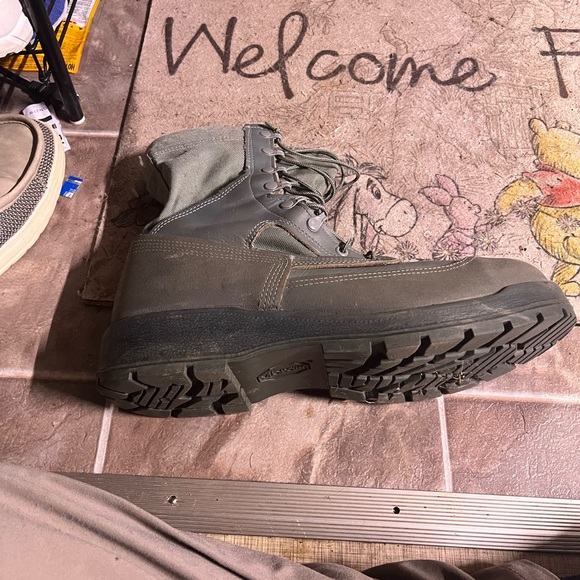 Men’s size 12 steel to combat boots - Picture 4 of 4